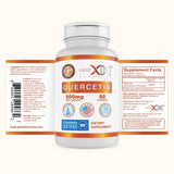 Genex Formulas Quercetin capsules in hand