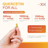 Genex Formulas Quercetin packaging dimensions