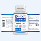 Genex Formulas Trimethylglycine Supplement bottle with measuring spoon