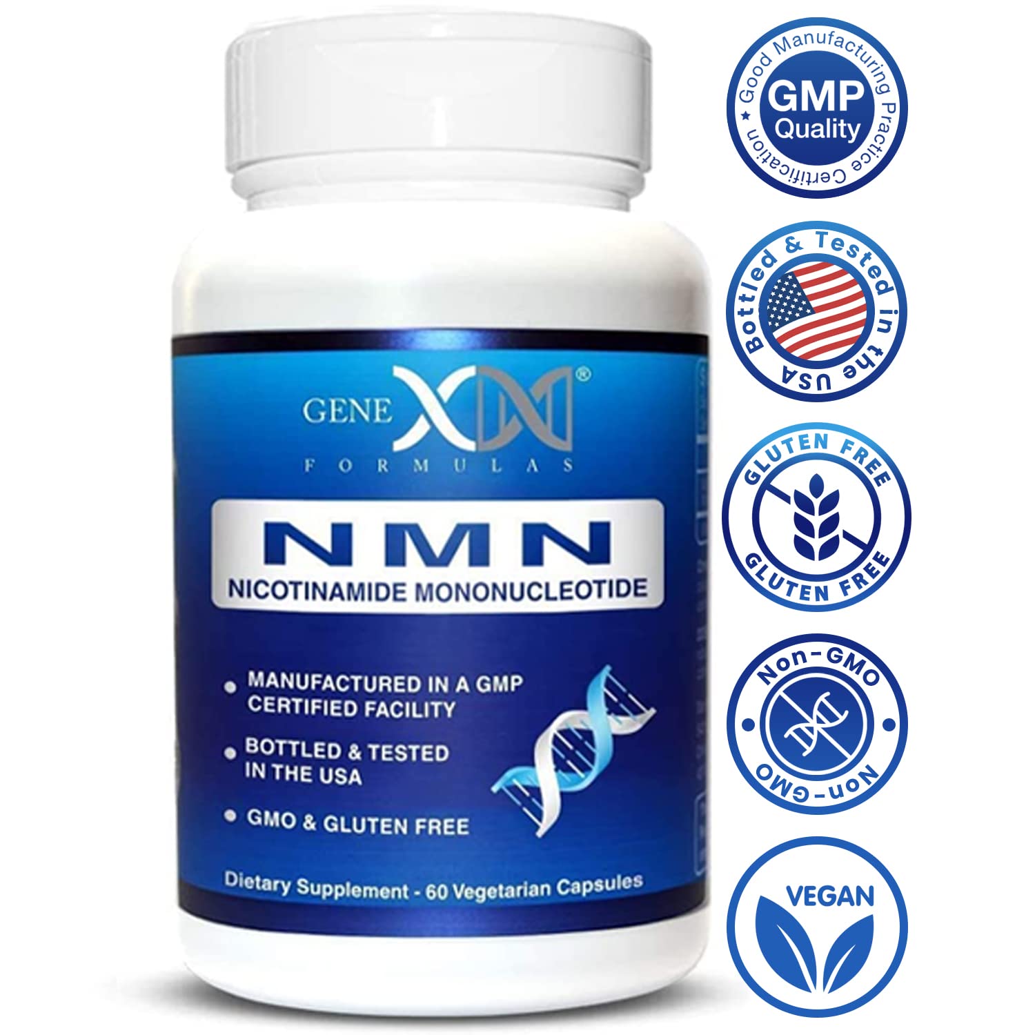 Genex Formulas Vitamin B3 (Niacin) bottle with packaging