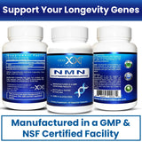 Genex Formulas Vitamin B3 (Niacin) capsules on a table