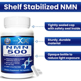 Genex Formulas Vitamin B3 Niacin Supplement 500mg capsule in hand