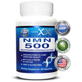 Genex Formulas Vitamin B3 Niacin Supplement 500mg front view