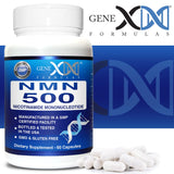 Genex Formulas Vitamin B3 Niacin Supplement 500mg on a table