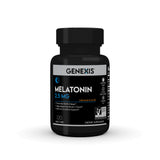 Genexis Melatonin 2.5 mg Melt Tabs front view with packaging