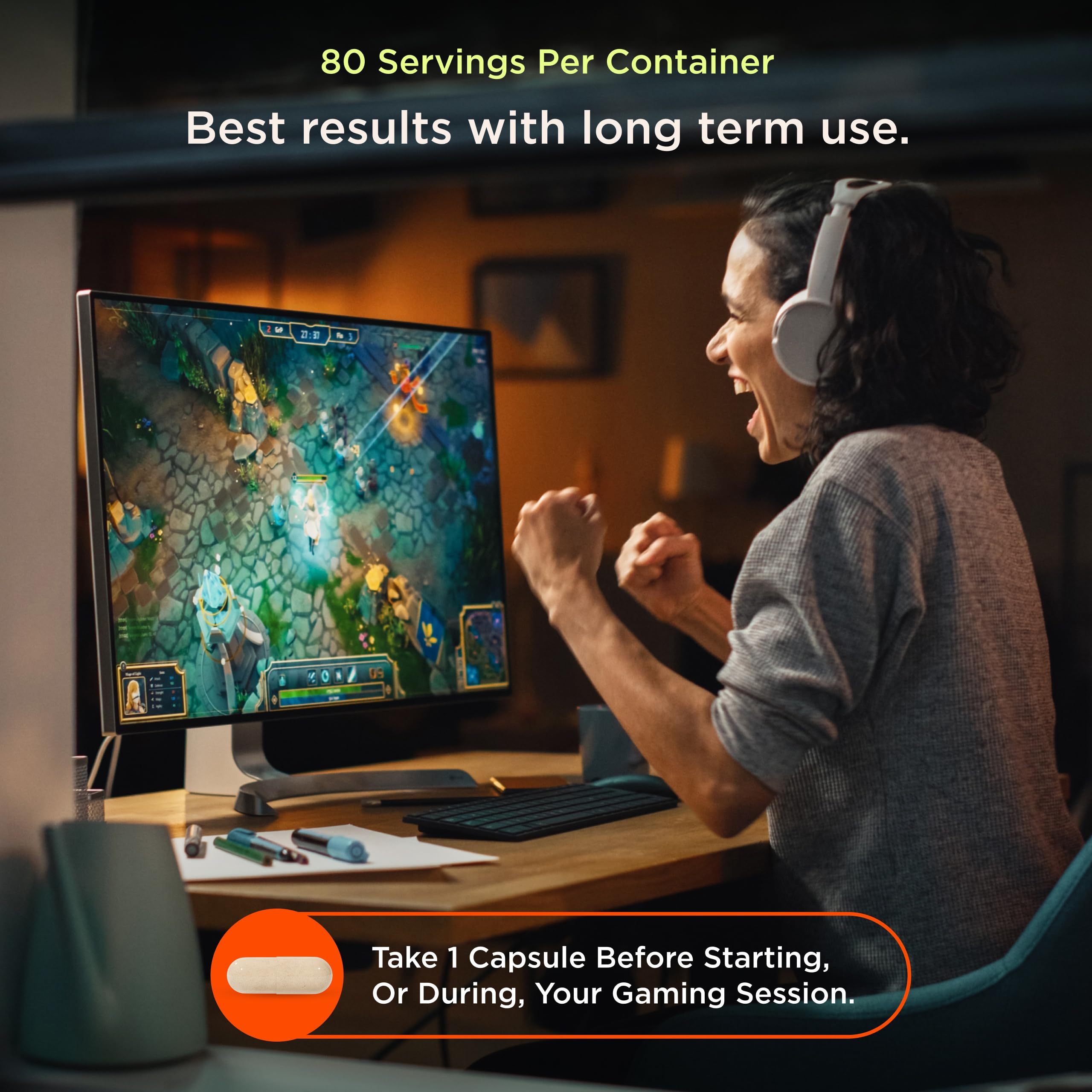 Genius Brand Genius Gamer supplement with gaming accessories