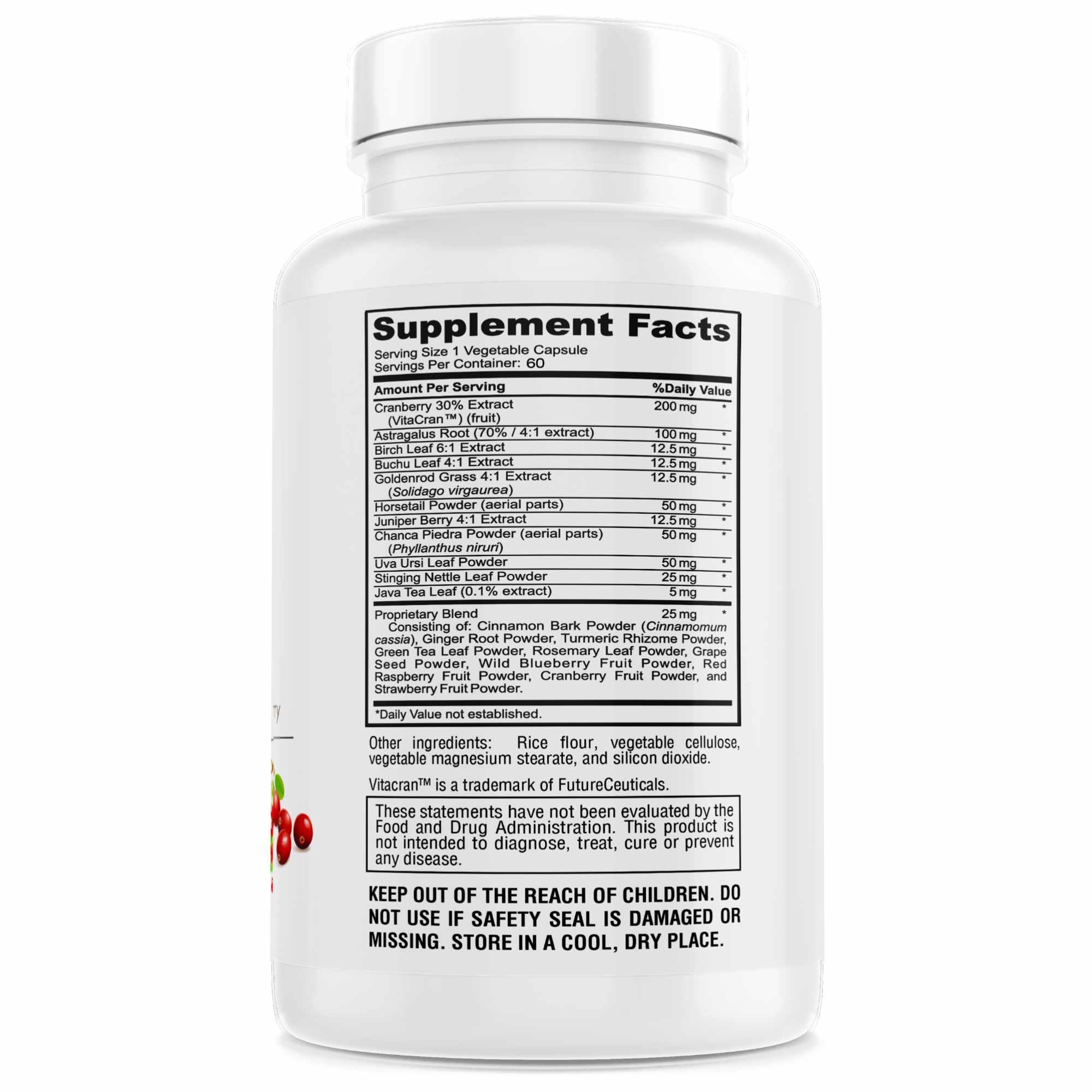 GENIUS HERBALS Kidney Cleanse supplement capsules close-up