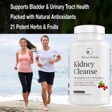 GENIUS HERBALS Kidney Cleanse supplement side view