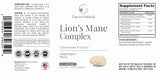 GENIUS HERBALS Lions Mane Mushroom Complex 700mg capsules on a table