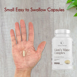 GENIUS HERBALS Lions Mane Mushroom Complex 700mg packaging