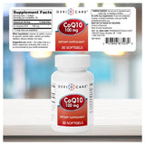 GeriCare CoQ10 100mg Softgels softgel close-up