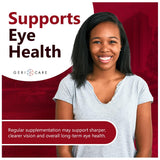 GeriCare Eye Health Gummies mixed berry flavour