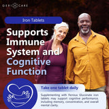 GeriCare Ferrous Gluconate Iron Supplement in lifestyle setting