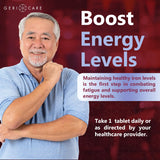 GeriCare Ferrous Gluconate Iron Supplement label details