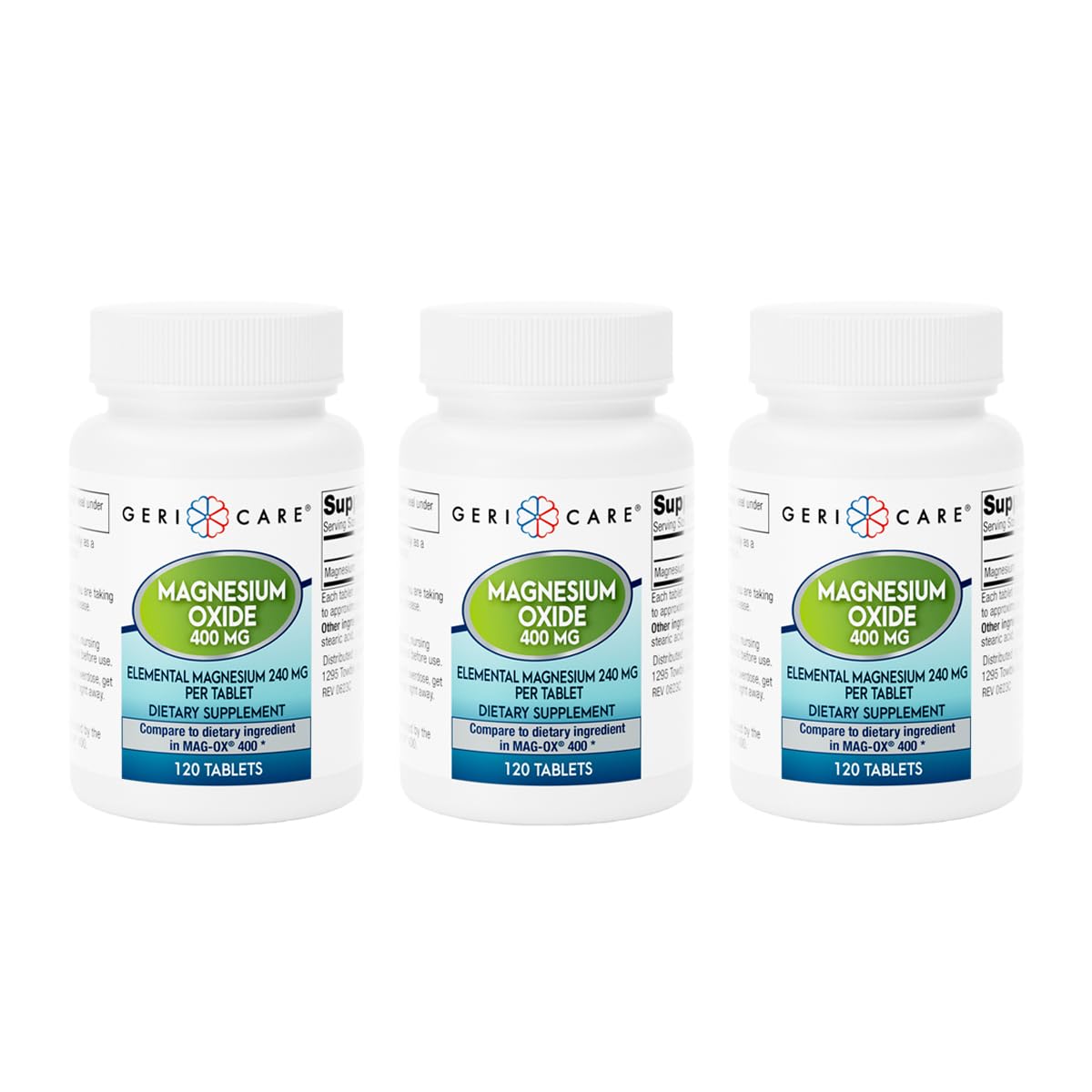 GeriCare Magnesium Supplement 281g front view