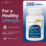 GeriCare Melatonin 3mg Tablets in a lifestyle setting