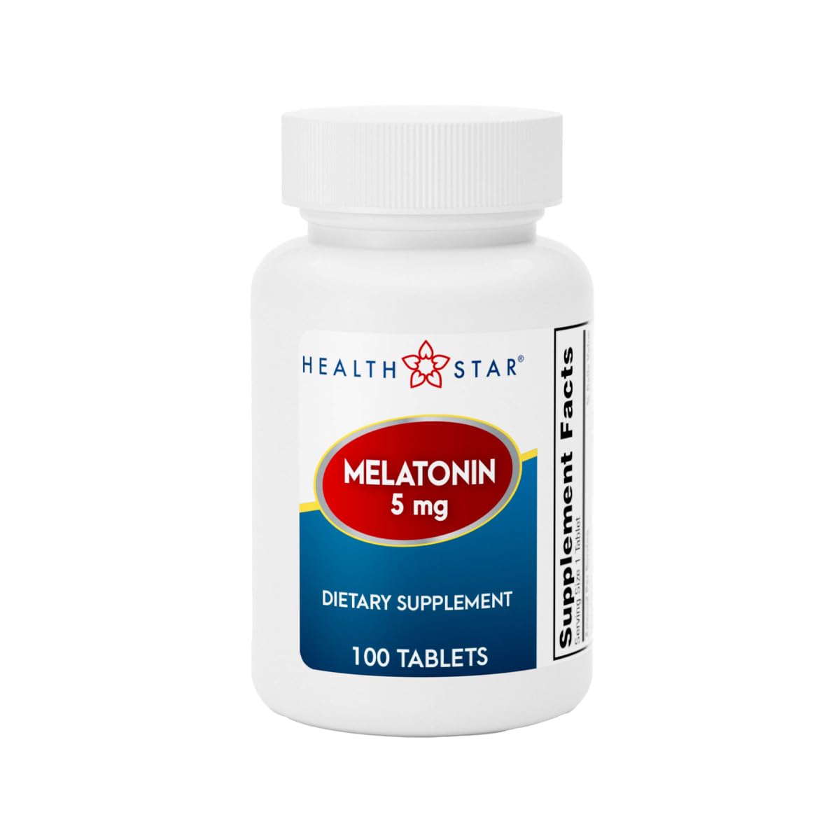 GeriCare Melatonin 5mg Tablets front view packaging
