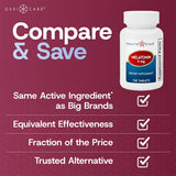 GeriCare Melatonin 5mg Tablets side view showing tablet count