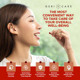 GeriCare Multivitamins Advanced Formula 60 Tablets on a kitchen counter