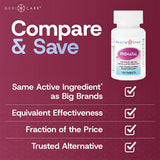 GeriCare Prenatal Vitamins side view showing tablet size