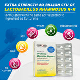 GeriCare Probiotic Supplement packaging side view