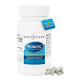 GeriCare Saccharomyces Boulardii Probiotic Supplement 250mg front view