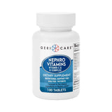 GeriCare Vitamin C & B Complex supplement front view with packaging