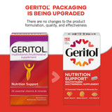 Geritol Multivitamin Supplement close-up of tablet