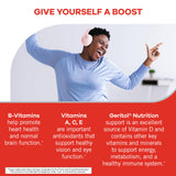 Geritol Multivitamin Tablets 360g side view
