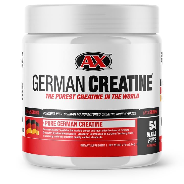 German Creatine Monohydrate 315g front view