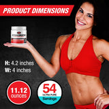 German Creatine Monohydrate 315g side view