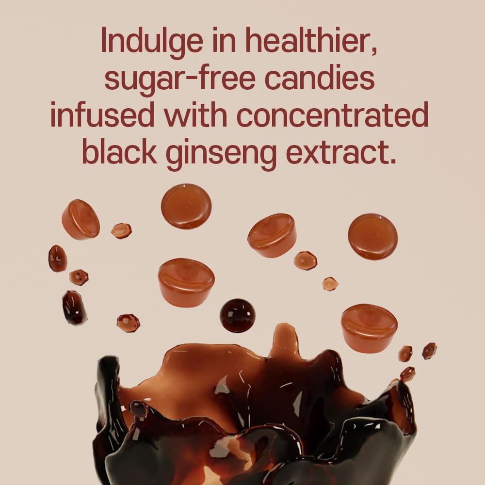 GeumHeuk Korean Black Ginseng Candy ingredients list