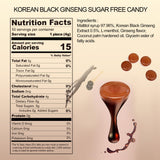 GeumHeuk Korean Black Ginseng Candy on a desk
