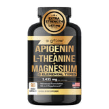 gflow vitamins Apigenin Supplement front view with 90 capsules