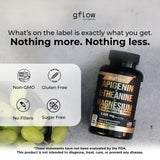 gflow vitamins Apigenin Supplement lifestyle scene with a glass of water