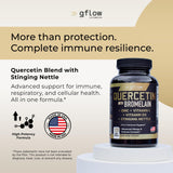 gflow vitamins Quercetin Bromelain Capsules side view