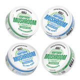 GGGJ Mushroom Pouches Variety Pack packaging front view