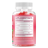 GGMMUU L-Lysine Gummies bottle with a natural background