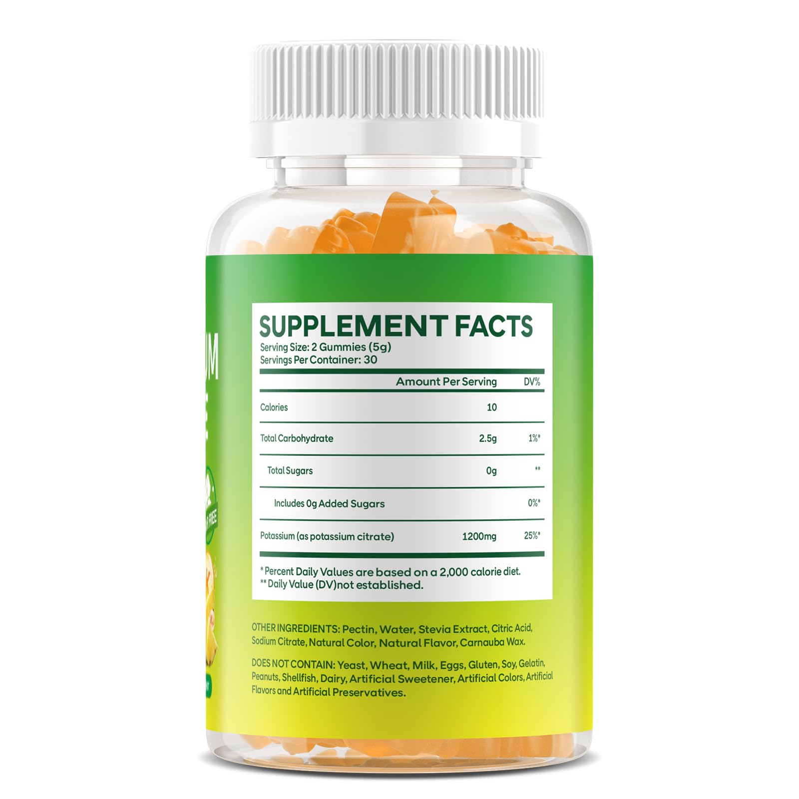 GGMMUU Potassium Citrate Gummies ingredients list