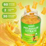GGMMUU Potassium Citrate Gummies on a wooden table