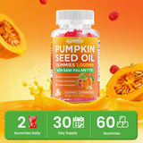 GGMMUU Pumpkin Seed Oil & Saw Palmetto Gummies close-up