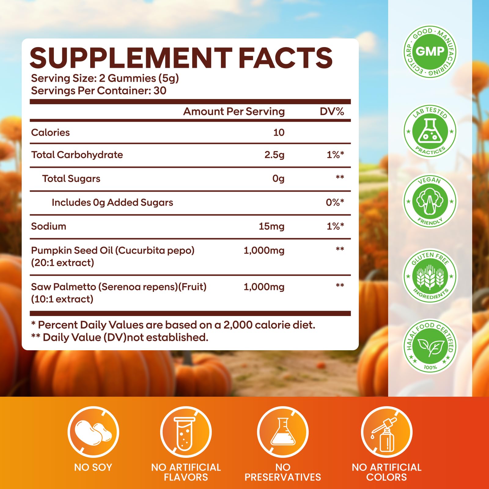 GGMMUU Pumpkin Seed Oil & Saw Palmetto Gummies raspberry flavour
