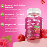 GGMMUU Vitamin B2 gummies on a kitchen counter
