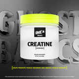 GHOST Basics Creatine Unflavoured Powder 340g side view