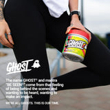 GHOST BCAA Lemon Crush 330g with shaker bottle