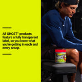 GHOST BCAA Pineapple container side view