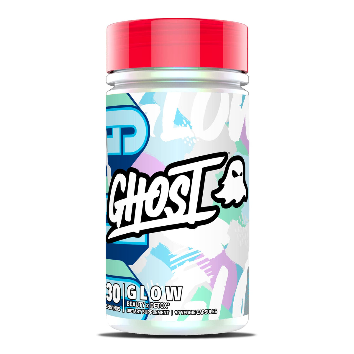 GHOST Glow Blended Vitamin & Mineral Supplement 90 Capsules front view