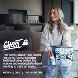 GHOST Glow Skin Supplement Piña Colada flavour lifestyle scene