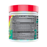 GHOST Greens Chlorella Supplement nutritional information on the back