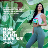 GHOST Greens Chlorella Supplement on a kitchen counter